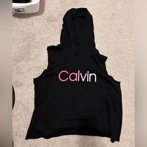 Calvin Klein Sleeveless Hoodie